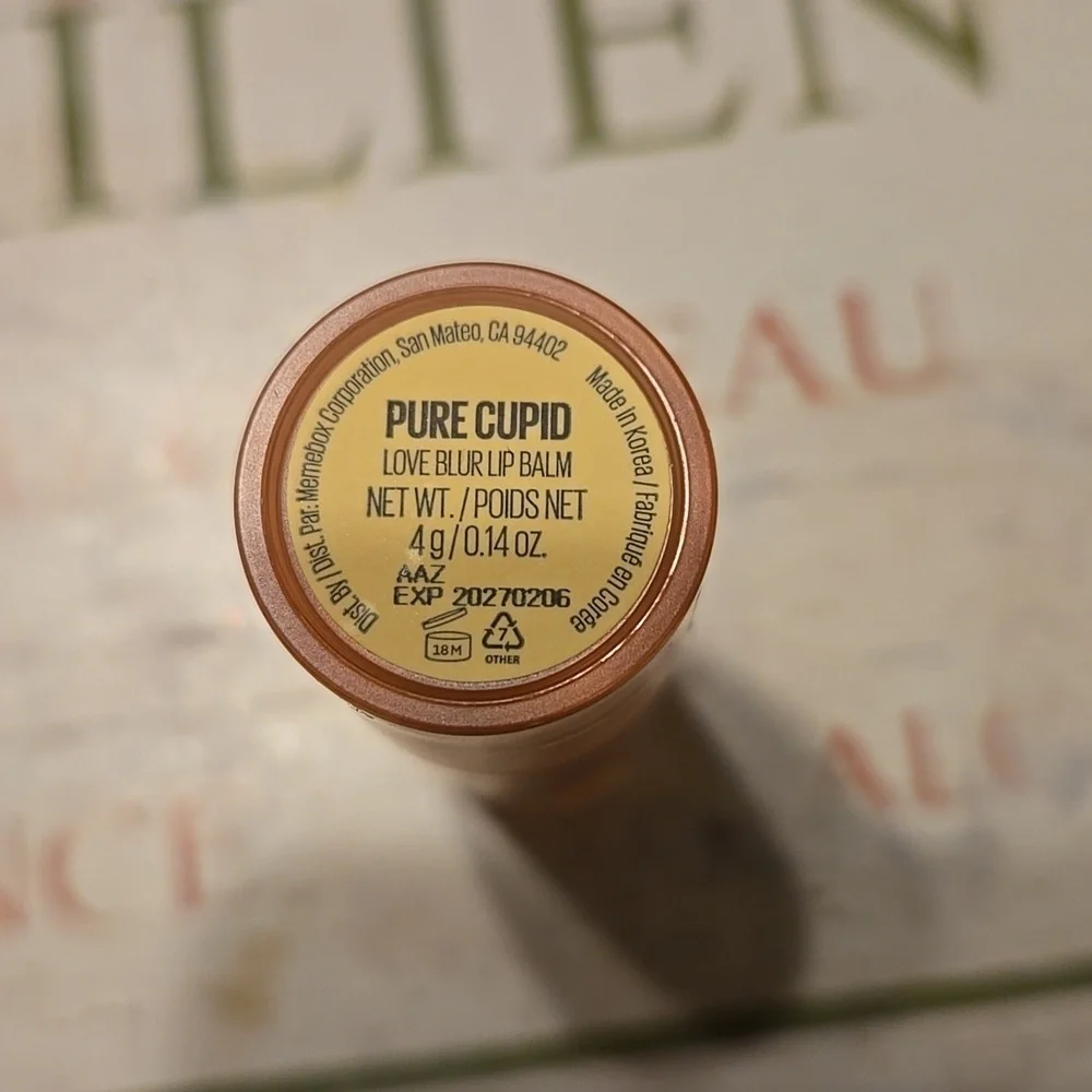 Kaja Love Blur Semi-matte Blurring Lip Balm - Pure Cupid - New, No Box, Sealed